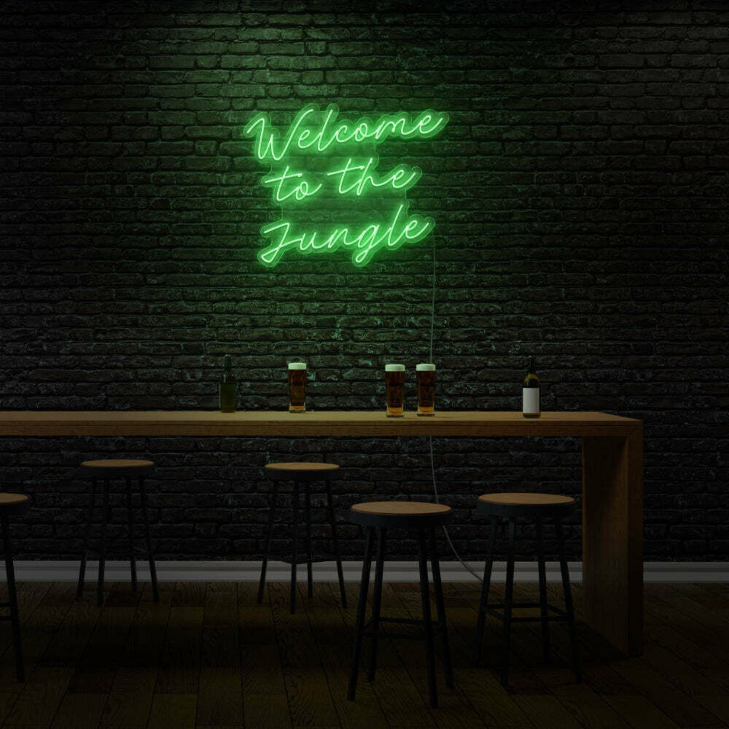 Welcome To The Jungle Led Neon Sign_1 | Shineneon