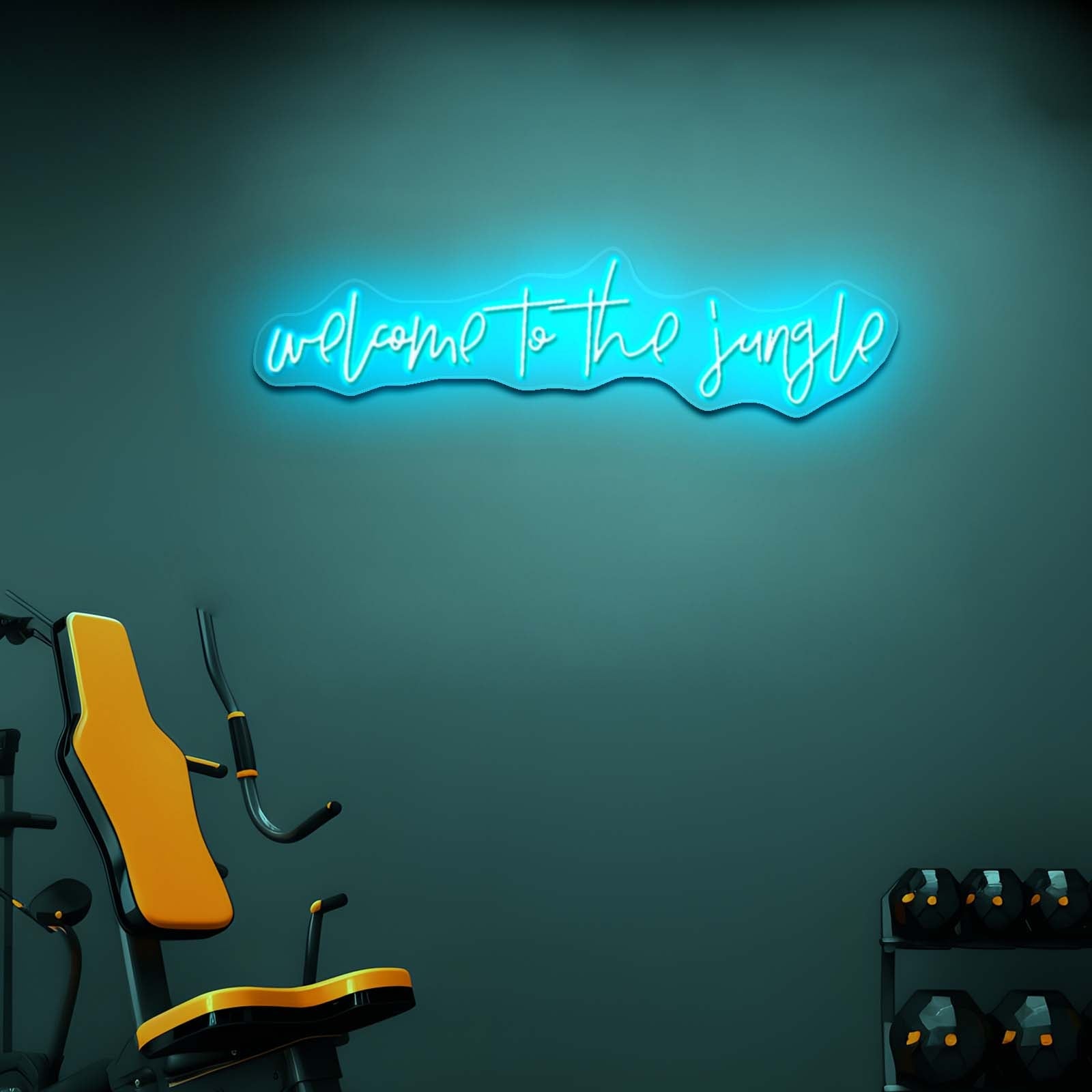 Welcome To The Jungle Neon Signs Wall Decor - Shineneon