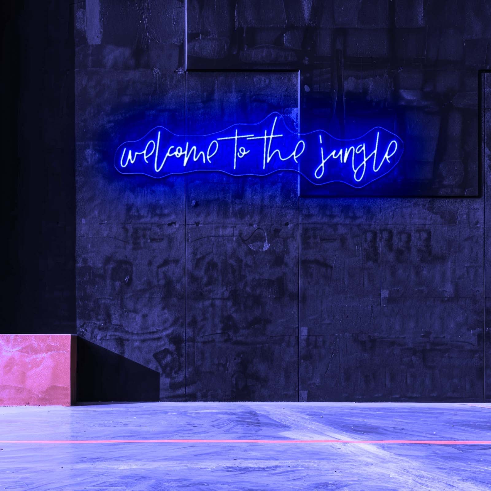 Welcome To The Jungle Neon Signs Wall Decor - Shineneon