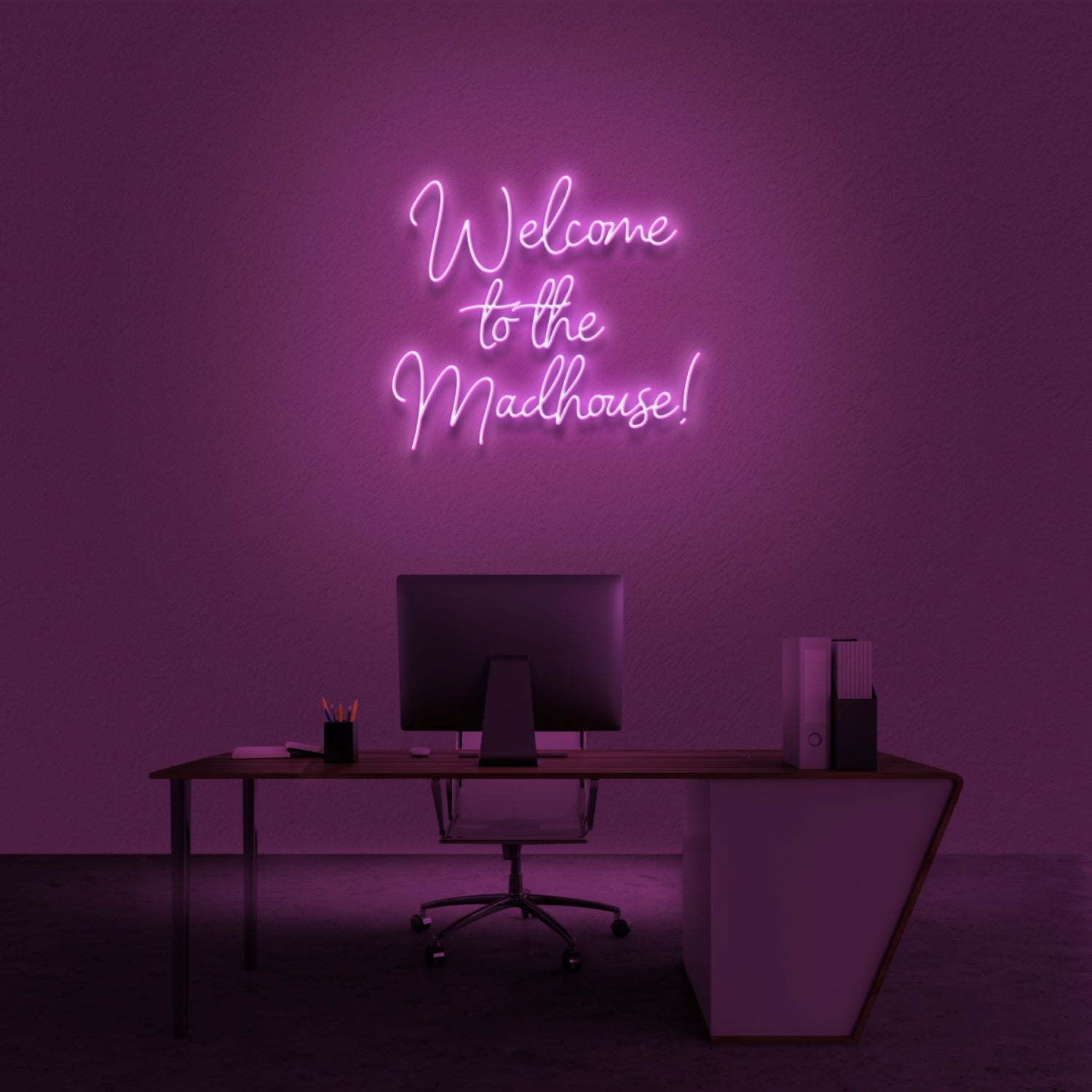 Welcome To The Madhouse Neon Sign | Shineneon