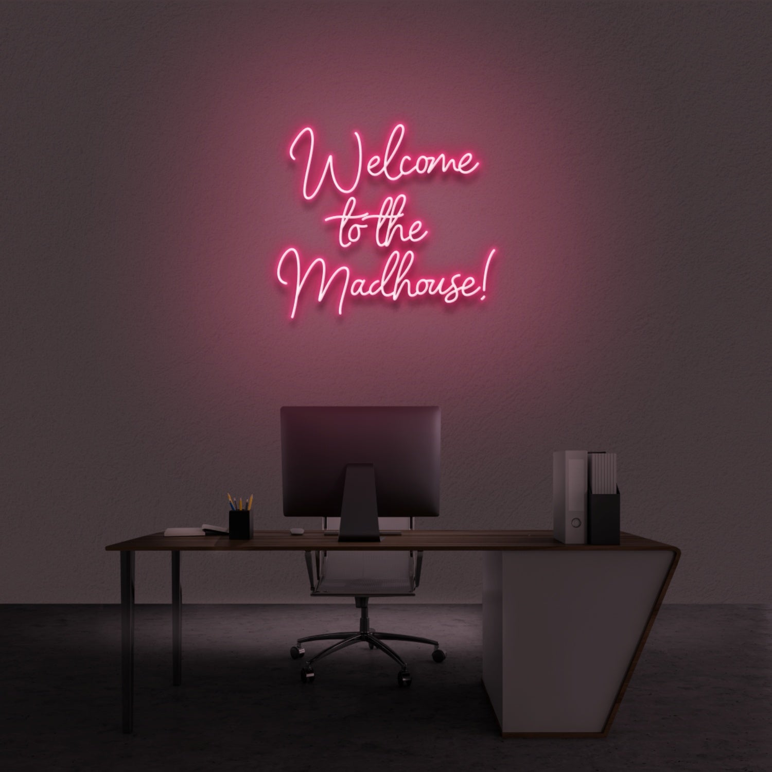 Welcome To The Madhouse Neon Sign | Shineneon