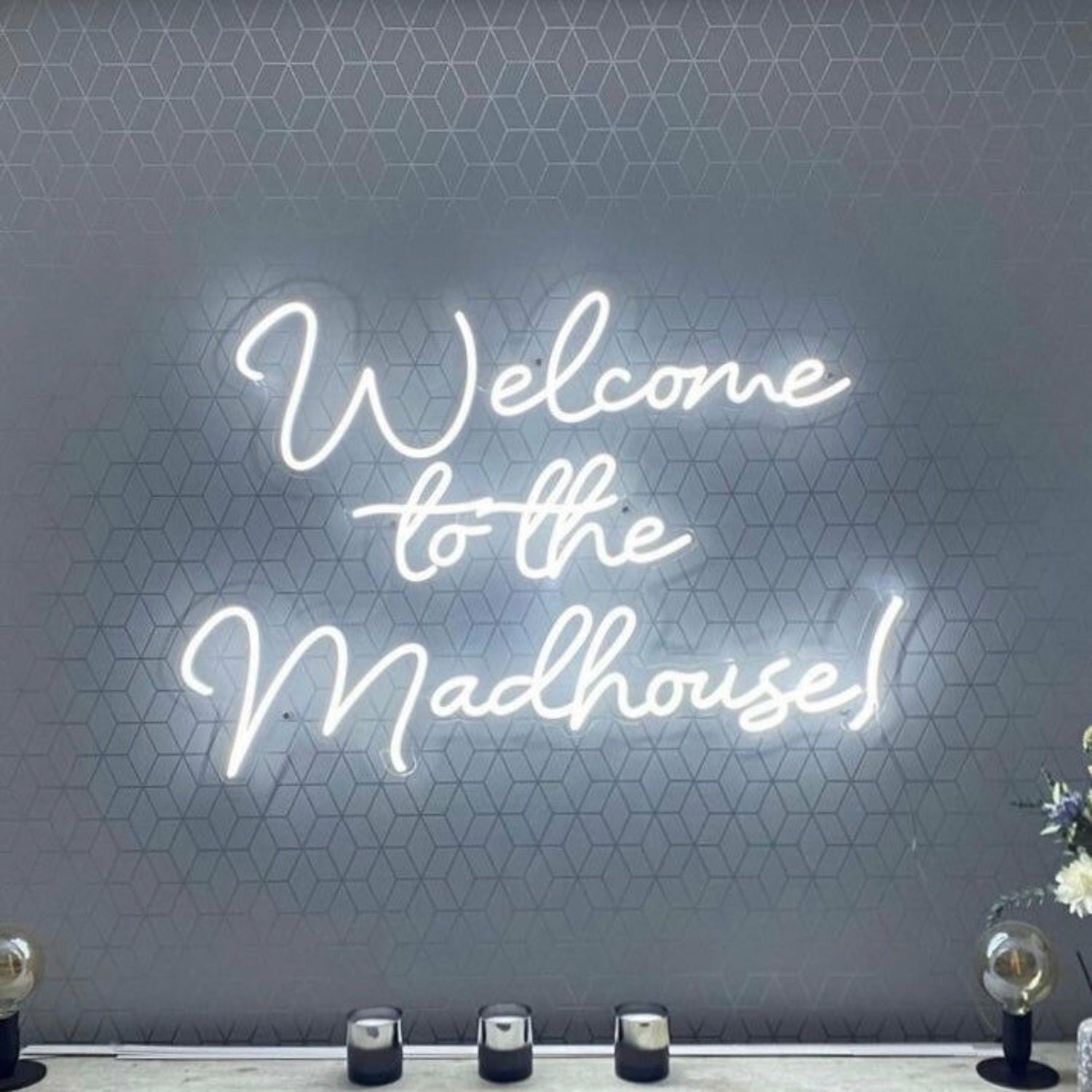 Welcome To The Madhouse Neon Sign | Shineneon