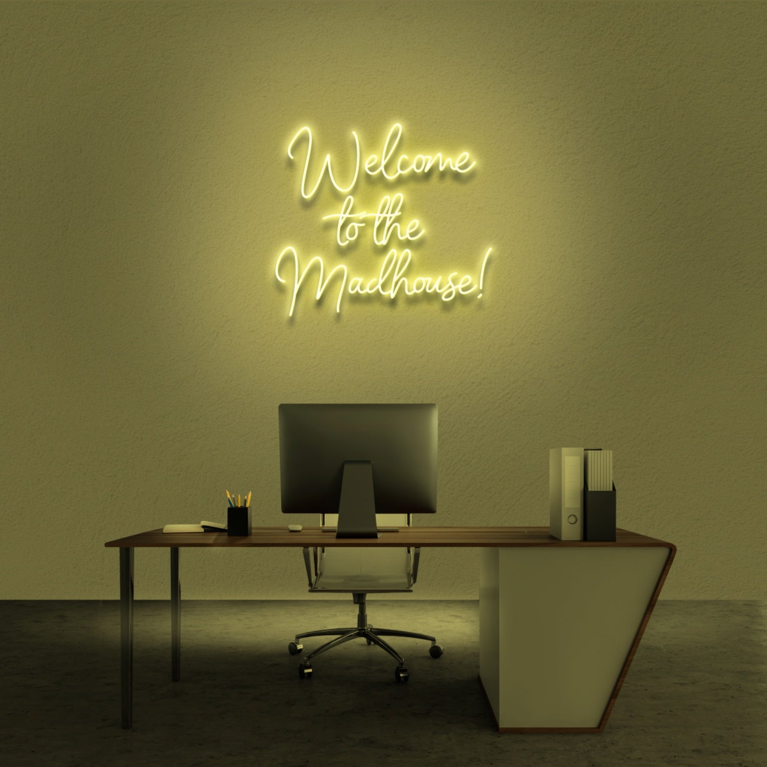 Welcome To The Madhouse Neon Sign | Shineneon