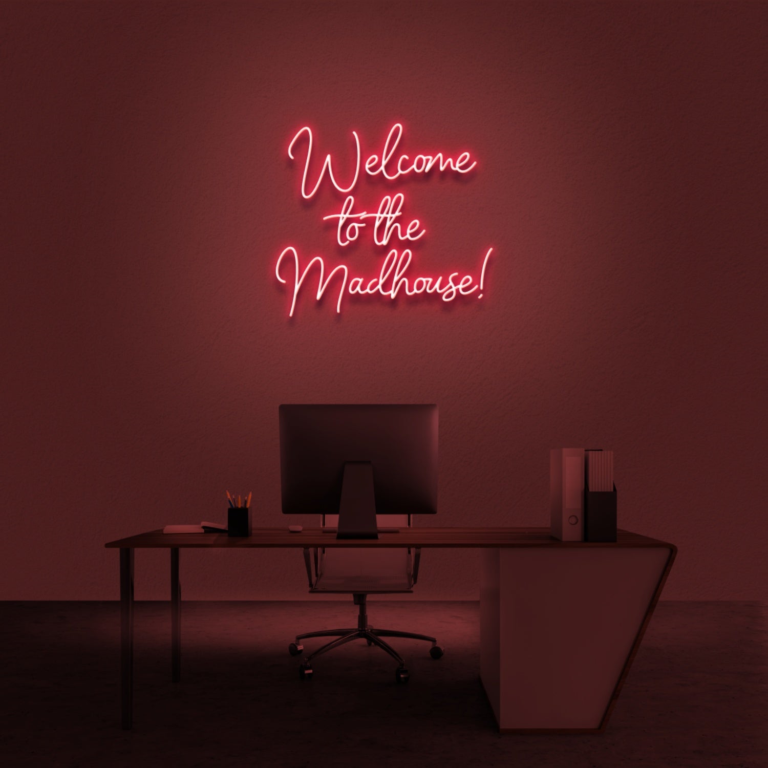 Welcome To The Madhouse Neon Sign | Shineneon
