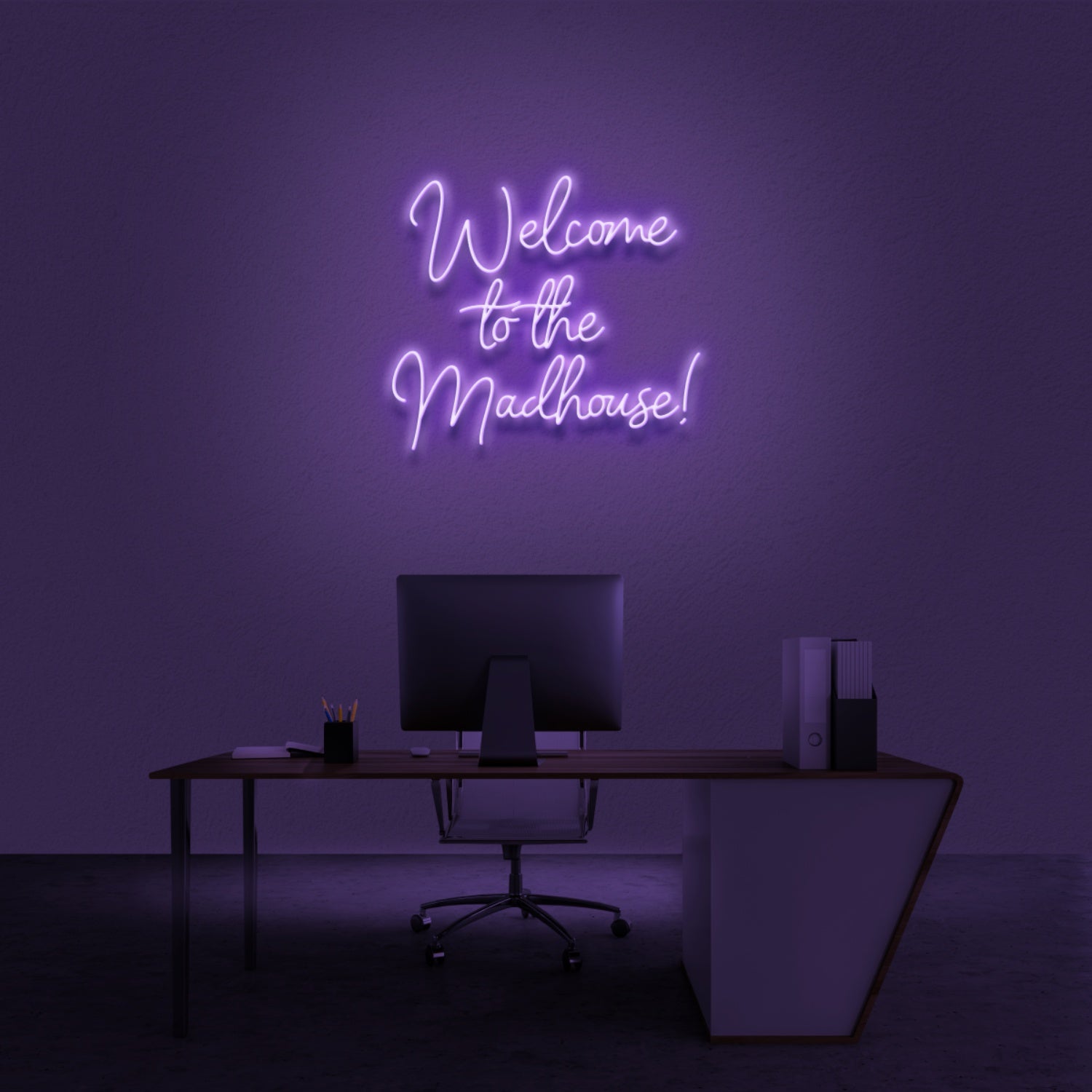 Welcome To The Madhouse Neon Sign | Shineneon