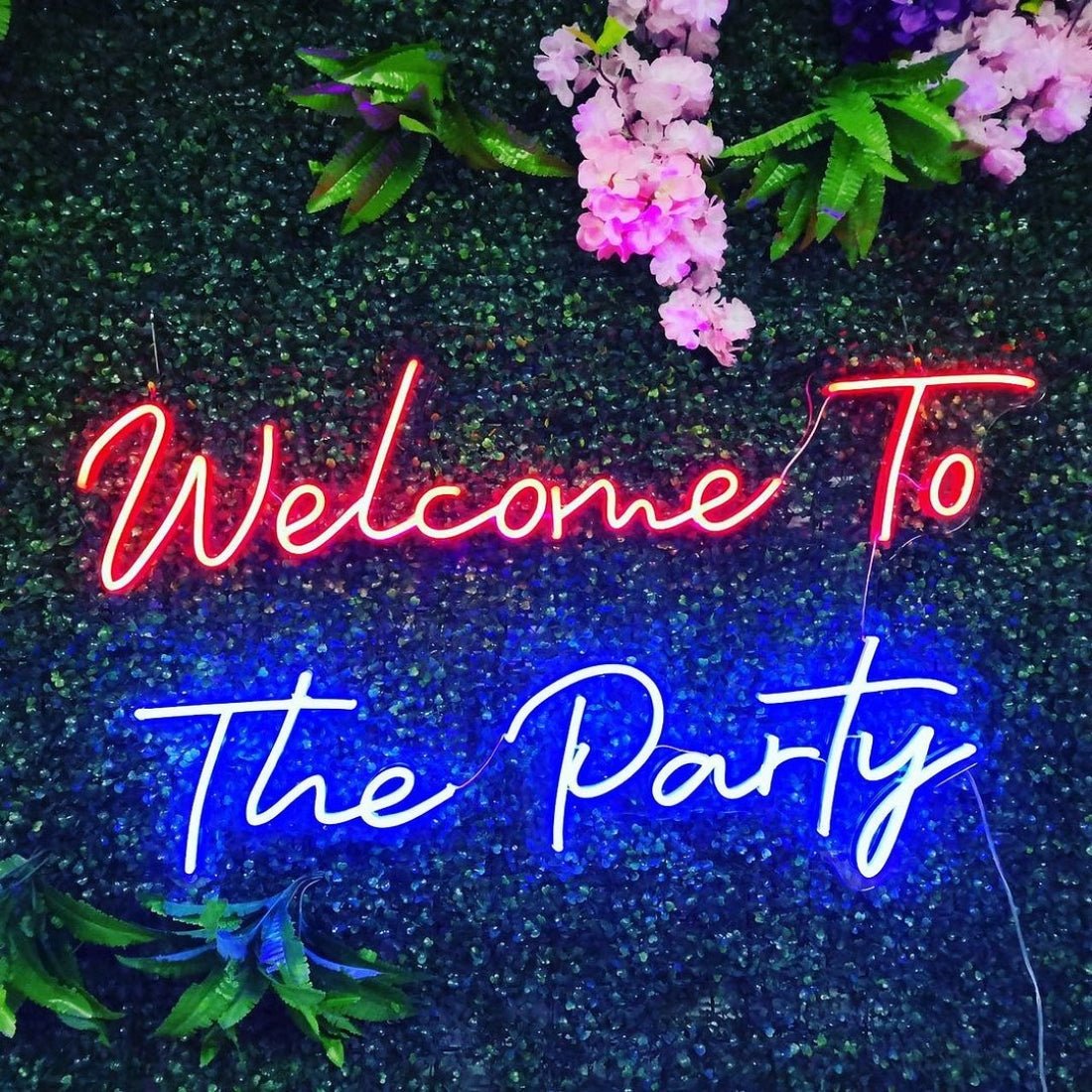 Welcome To The Party Led Sign Business Neon Sign - Shineneon
