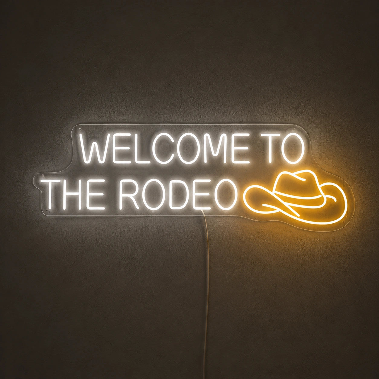 Welcome To The Rodeo Neon Sign LED Neon Sign main product image