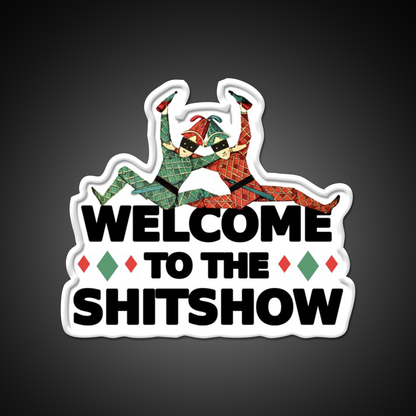 Welcome To The Shitshow Drinking Buddies Man Cave Bar Led Neon Sign Rgb Color