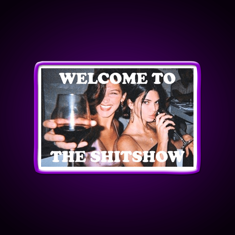 Welcome To The Shitshow Welcome Led Neon Sign Open Sign Rgb Color - Shineneon