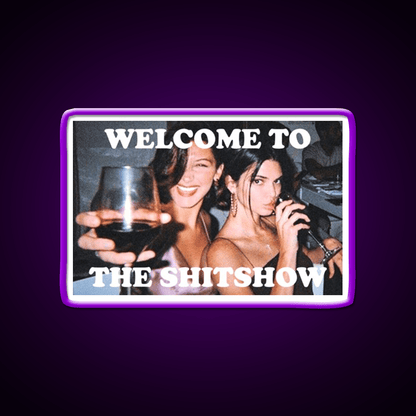 Welcome To The Shitshow Welcome Led Neon Sign Open Sign Rgb Color - Shineneon