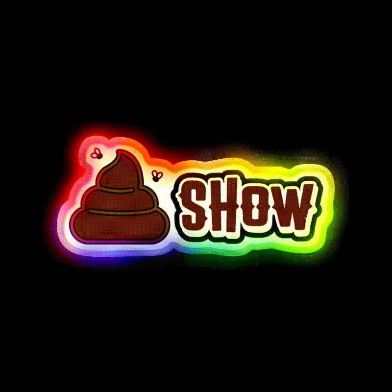 Welcome To The Show Man Cave Bar Led Neon Sign Rgb Color