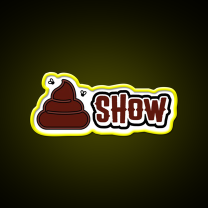 Welcome To The Show Man Cave Bar Led Neon Sign Rgb Color