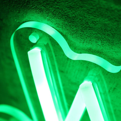 Welcome To Tobacco Shop 2 Green Led Neon Sign - Shineneon