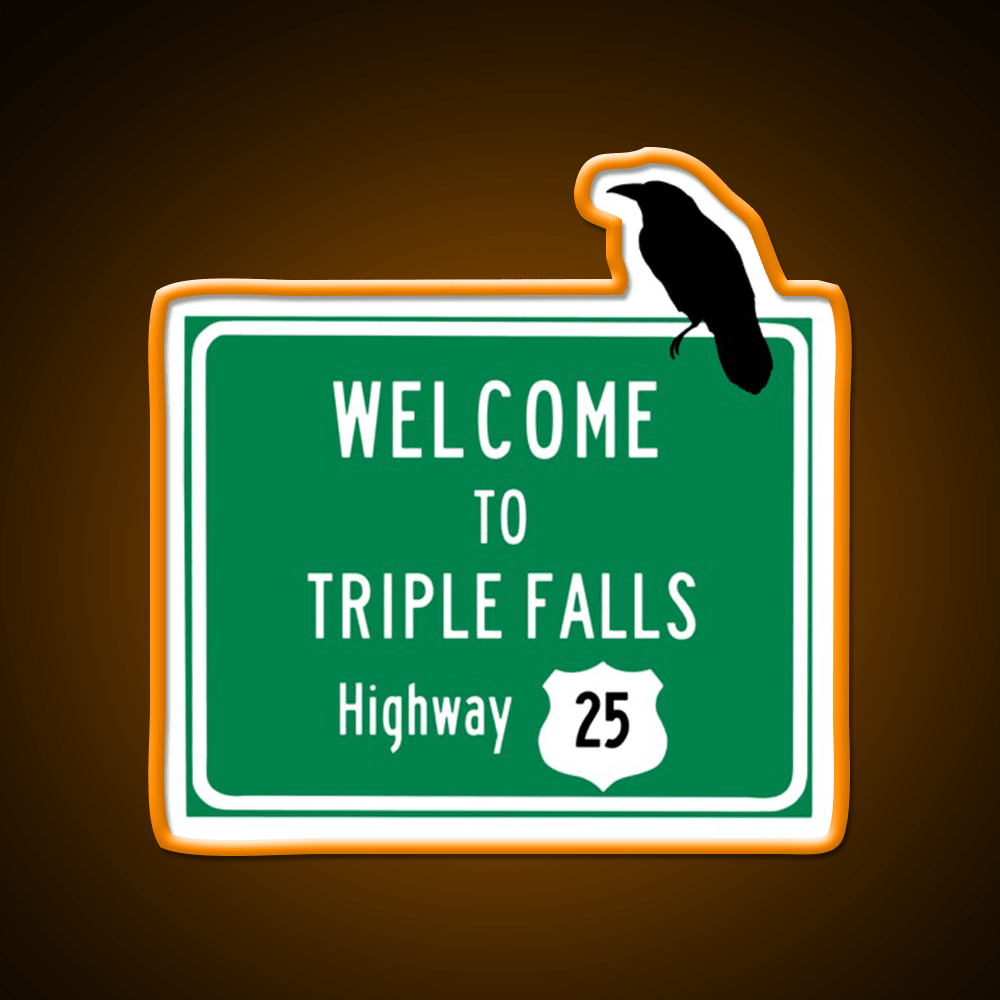 Welcome To Triple Falls Welcome Led Neon Sign Open Sign Rgb Color - Shineneon