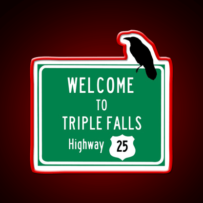 Welcome To Triple Falls Welcome Led Neon Sign Open Sign Rgb Color - Shineneon