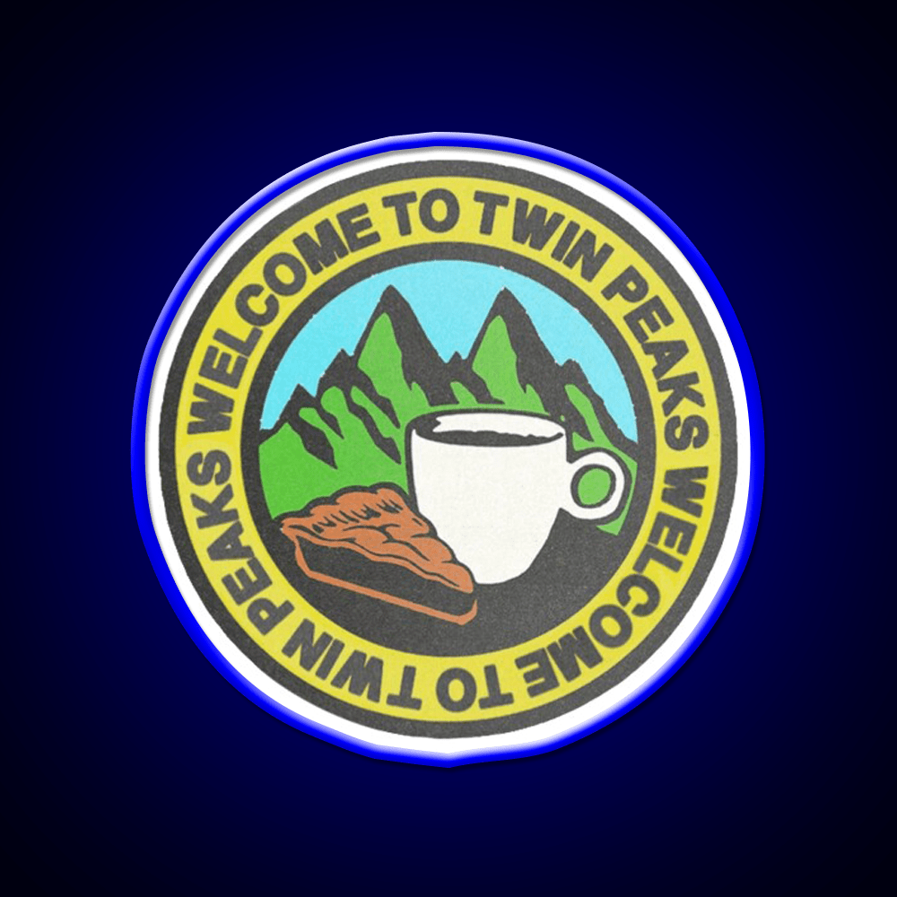 Welcome To Twin Peaks Welcome Led Neon Sign Open Sign Rgb Color - Shineneon