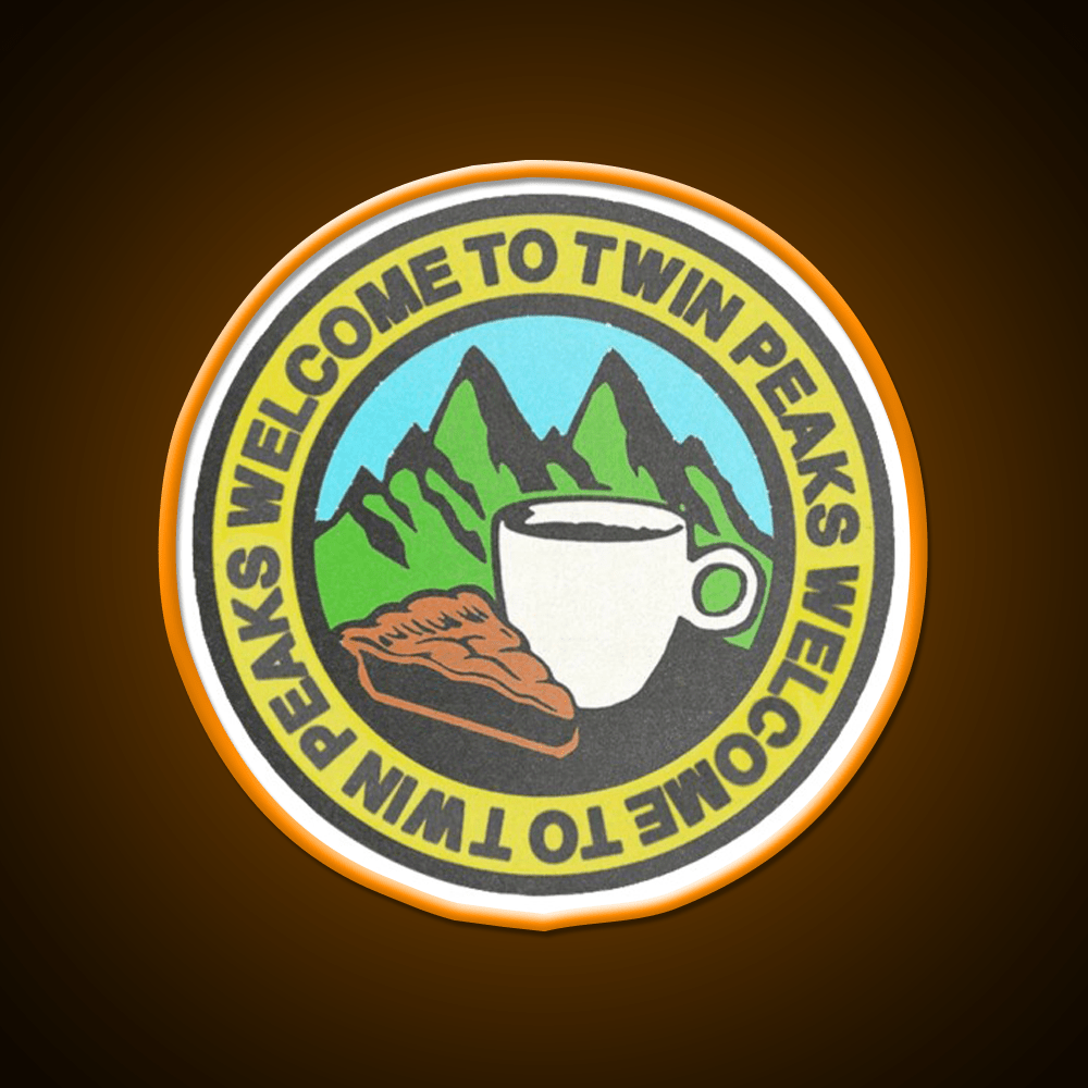 Welcome To Twin Peaks Welcome Led Neon Sign Open Sign Rgb Color - Shineneon