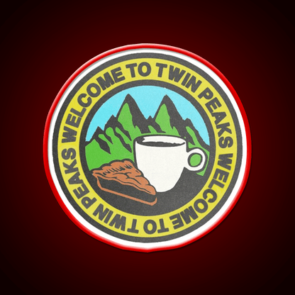 Welcome To Twin Peaks Welcome Led Neon Sign Open Sign Rgb Color - Shineneon
