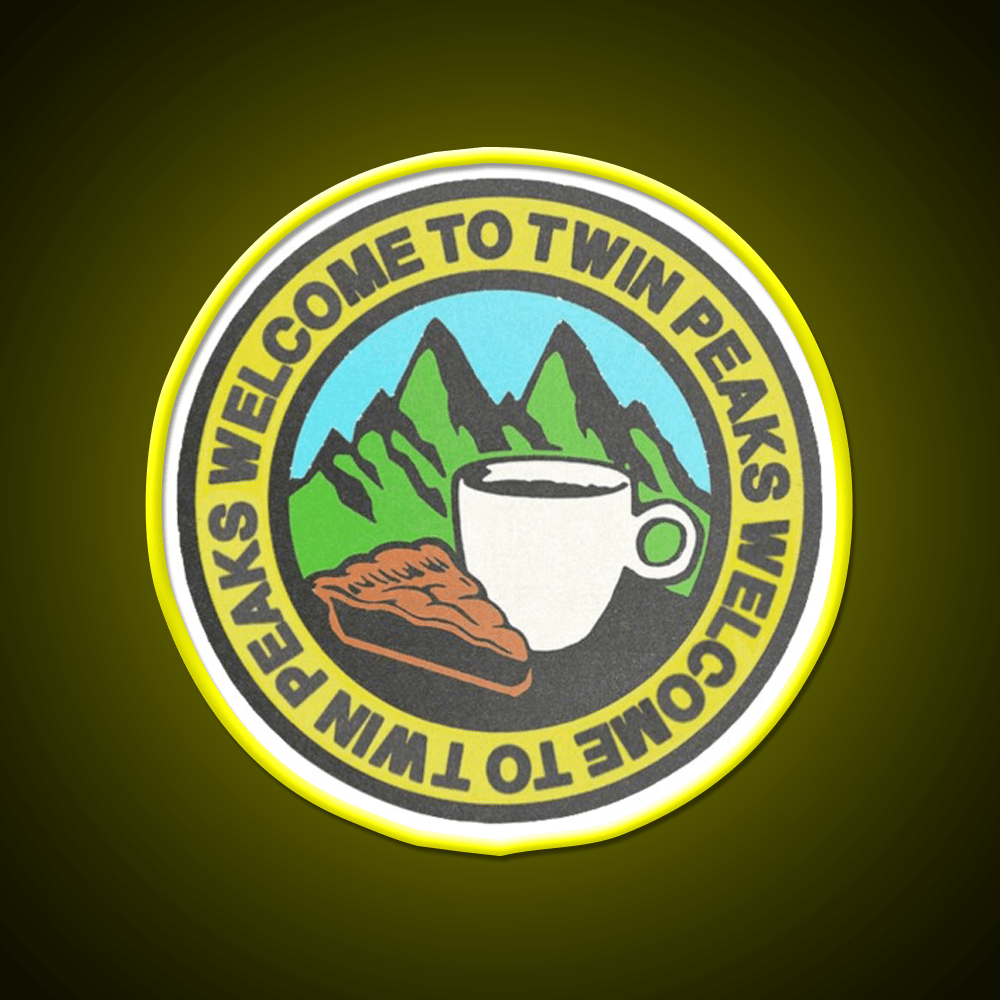 Welcome To Twin Peaks Welcome Led Neon Sign Open Sign Rgb Color - Shineneon