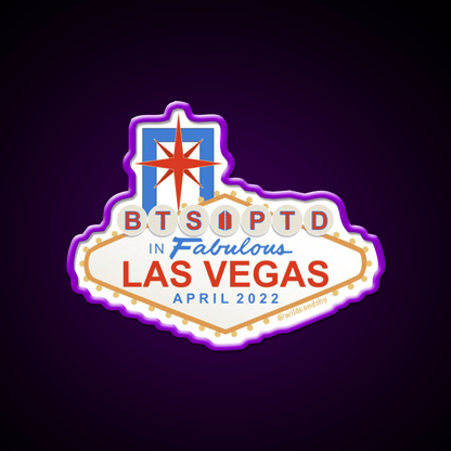 Welcome To Vegas Army Welcome Led Neon Sign Open Sign Rgb Color - Shineneon