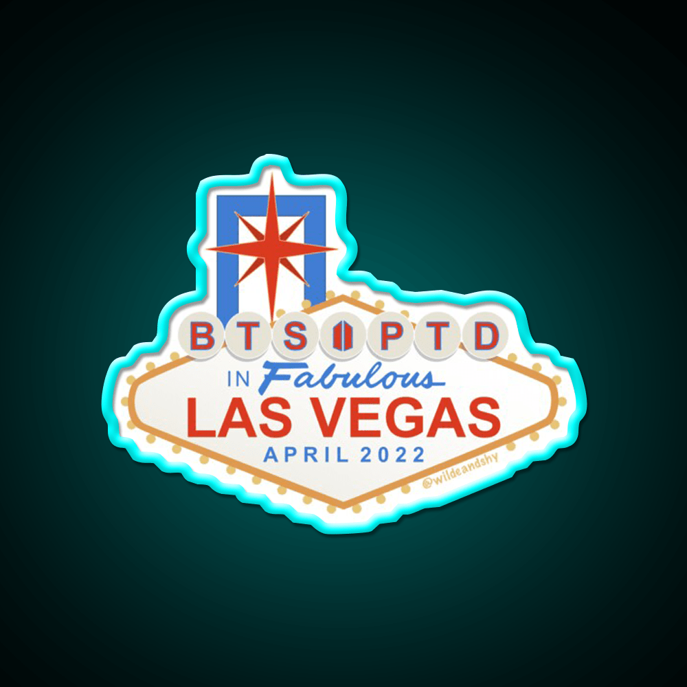 Welcome To Vegas Army Welcome Led Neon Sign Open Sign Rgb Color - Shineneon