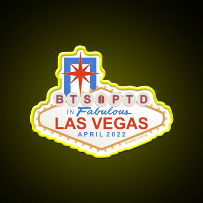 Welcome To Vegas Army Welcome Led Neon Sign Open Sign Rgb Color - Shineneon