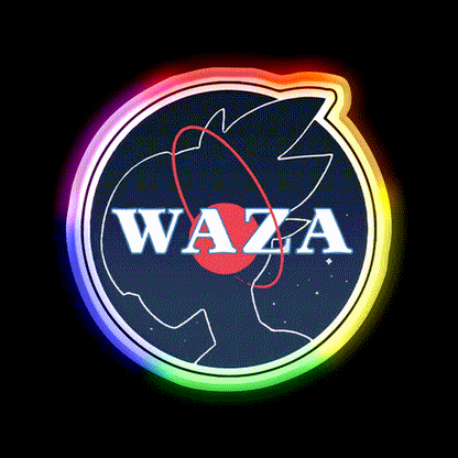 Welcome To Waza Welcome Led Neon Sign Open Sign Rgb Color - LED neon sign close-up detail