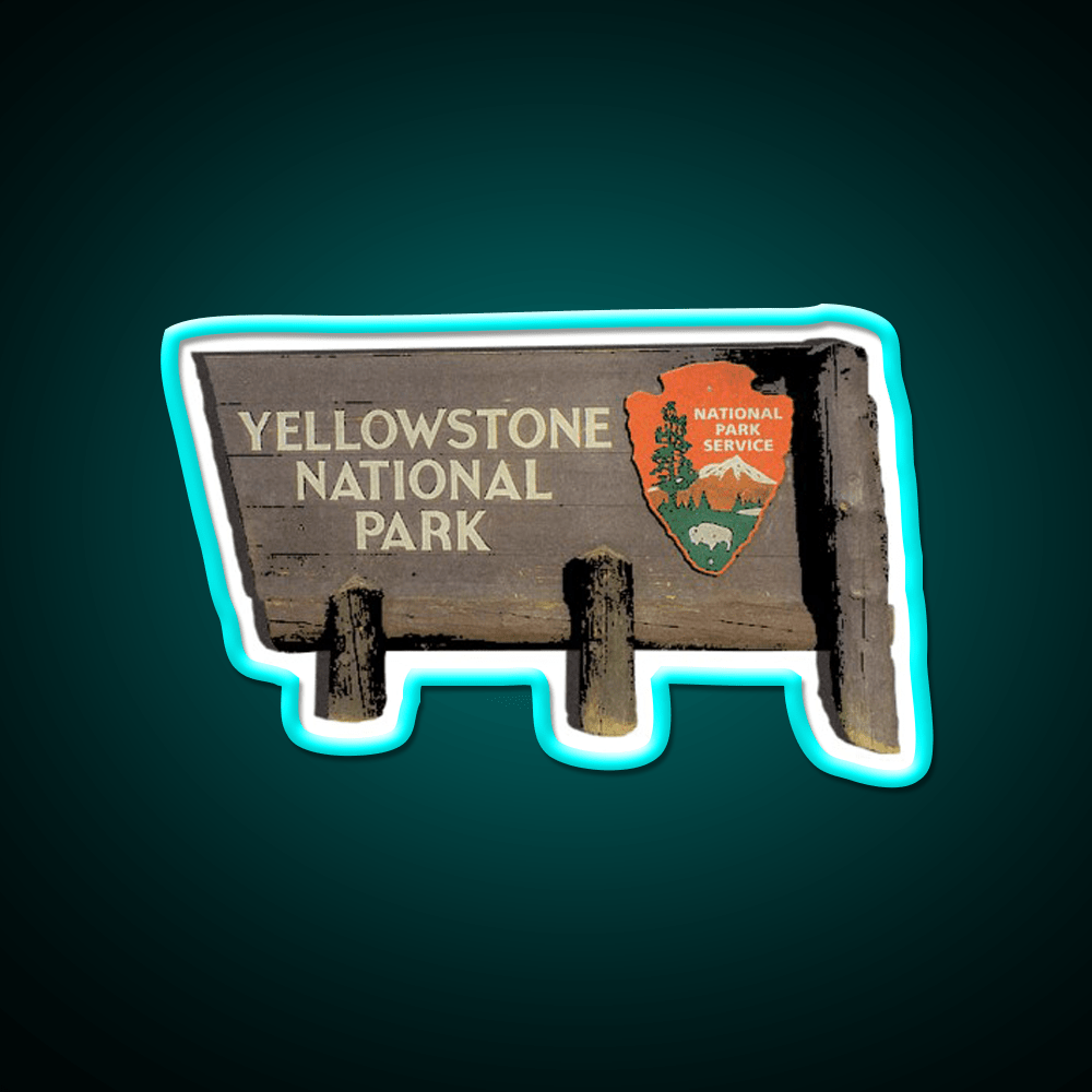 Welcome To Yellowstone Welcome Led Neon Sign Open Sign Rgb Color - Shineneon