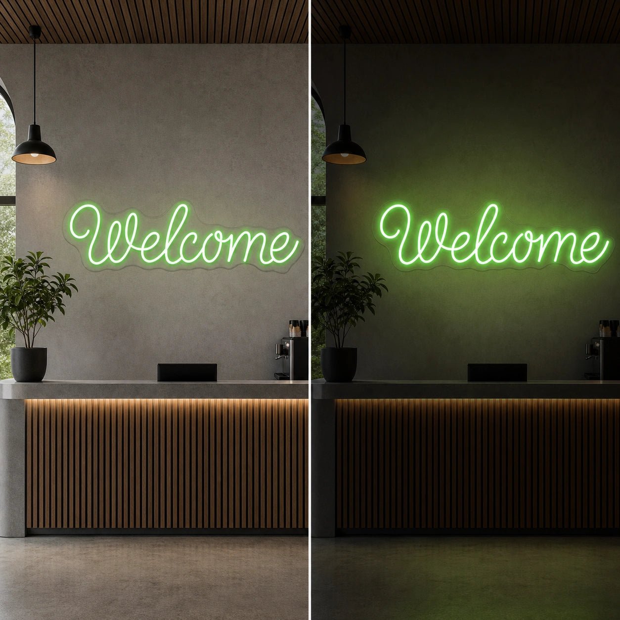 Welcome Wall Art LED Neon Sign - Shineneon