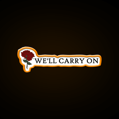 Well Carry On Mcr Welcome Led Neon Sign Open Sign Rgb Color - Shineneon