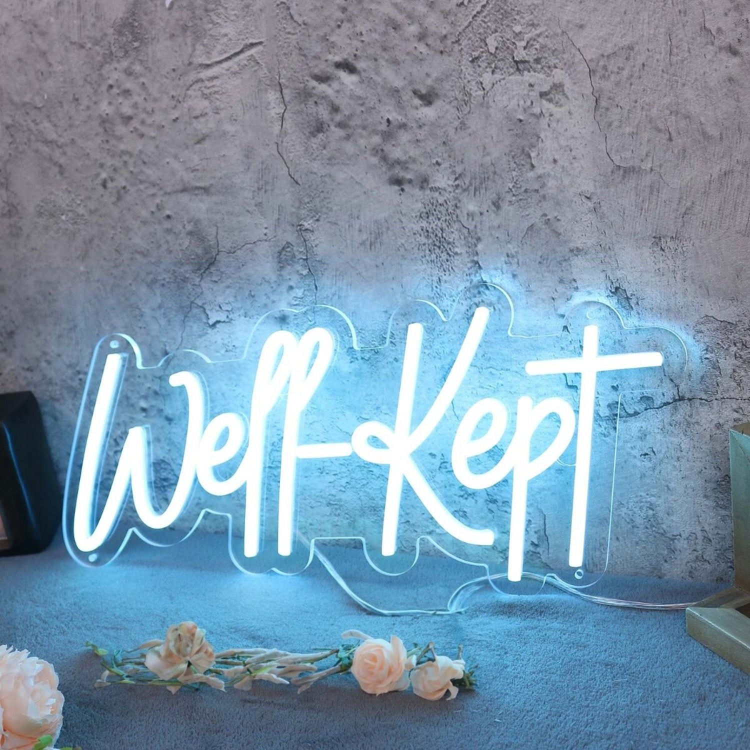 Well Kept Blue Led Neon Sign - Shineneon
