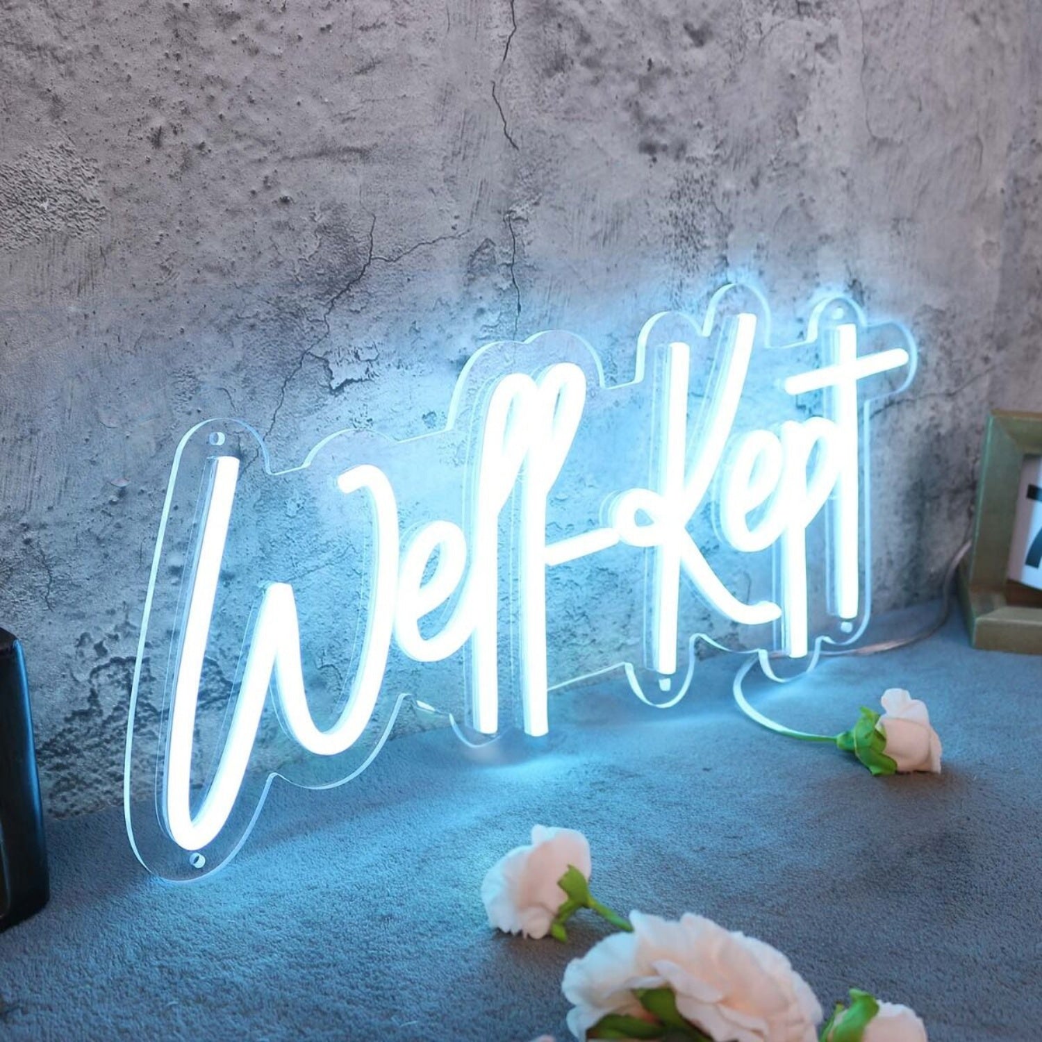 Well Kept Blue Led Neon Sign - Shineneon