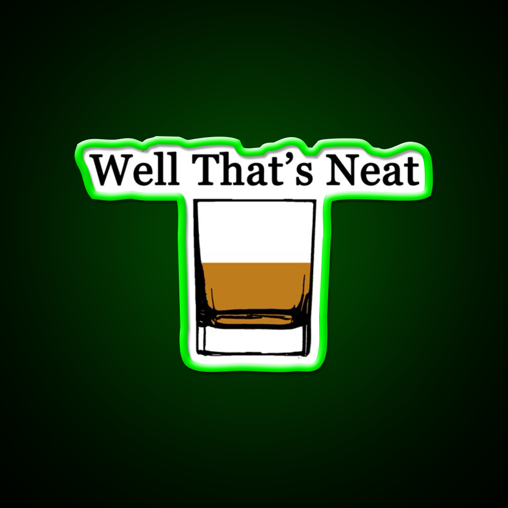 Well Thats Neat Beer Bar Decor Led Neon Sign Rgb Color - LED neon sign view 8