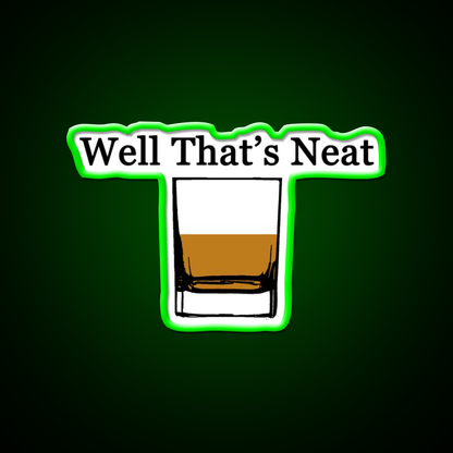 Well Thats Neat Beer Bar Decor Led Neon Sign Rgb Color - LED neon sign view 8