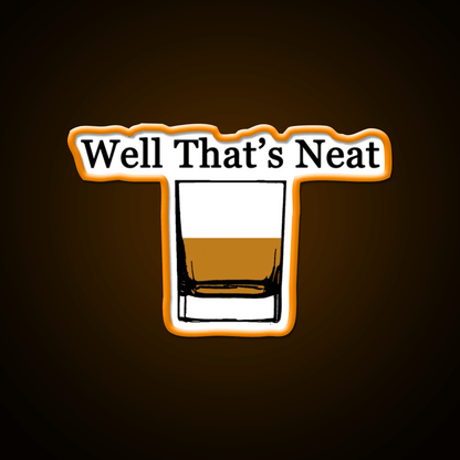 Well Thats Neat Cocktail Bar Decor Led Neon Sign Rgb Color - Shineneon
