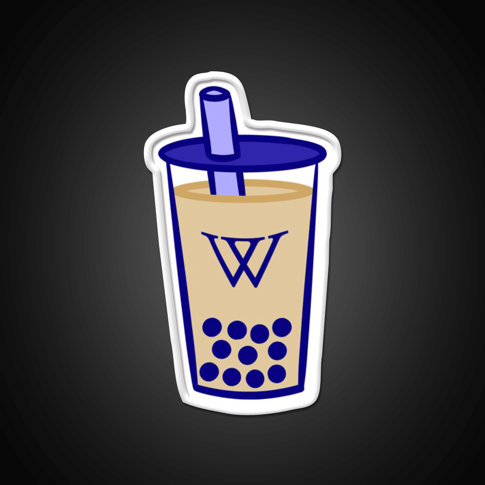 Wellesley Bubble Tea Milk Tea Snack Food Led Neon Sign Rgb Color - Shineneon