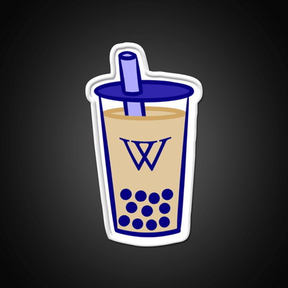 Wellesley Bubble Tea Milk Tea Snack Food Led Neon Sign Rgb Color - Shineneon