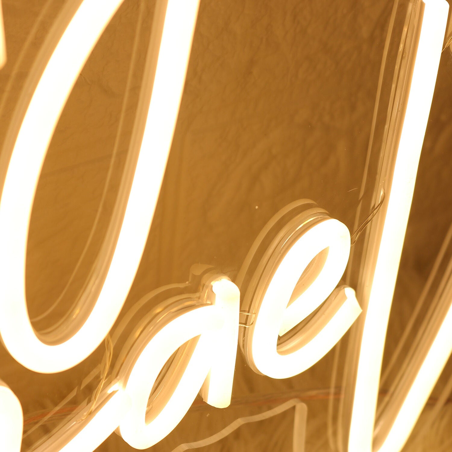 Wendy And Michael Yellow Led Neon Sign - Shineneon