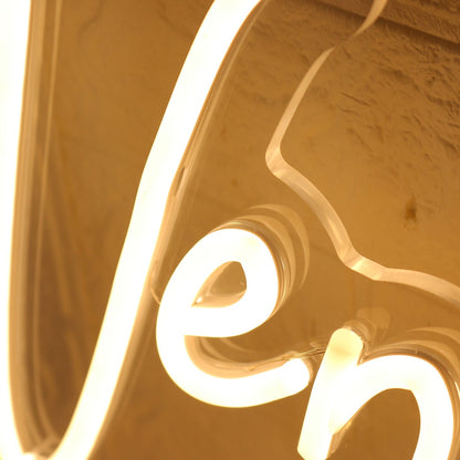 Wendy And Michael Yellow Led Neon Sign - Shineneon