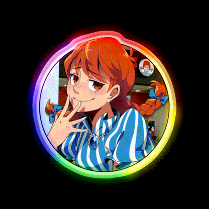 Wendy Fast Food Led Neon Sign For Burger Place Rgb Color