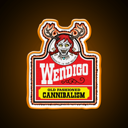 Wendy The Wendigo Fast Food Led Neon Sign For Burger Place Rgb Color - Shineneon