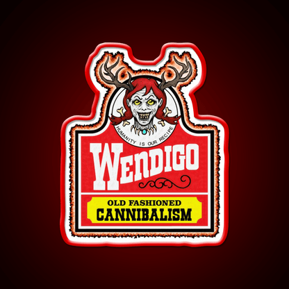 Wendy The Wendigo Fast Food Led Neon Sign For Burger Place Rgb Color - Shineneon