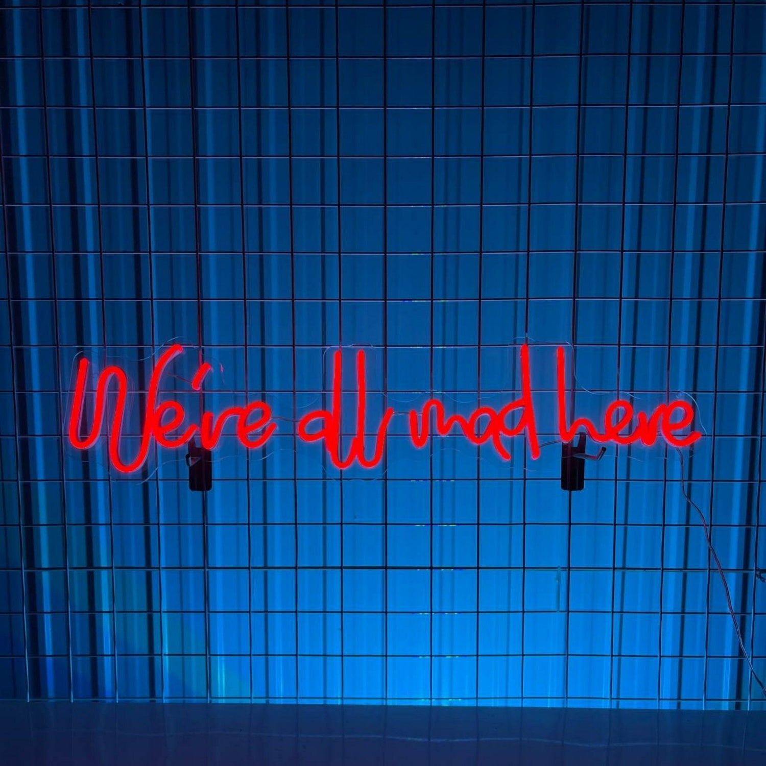 Were All Mad Here Led Neon Sign Christmas Decor | Shineneon