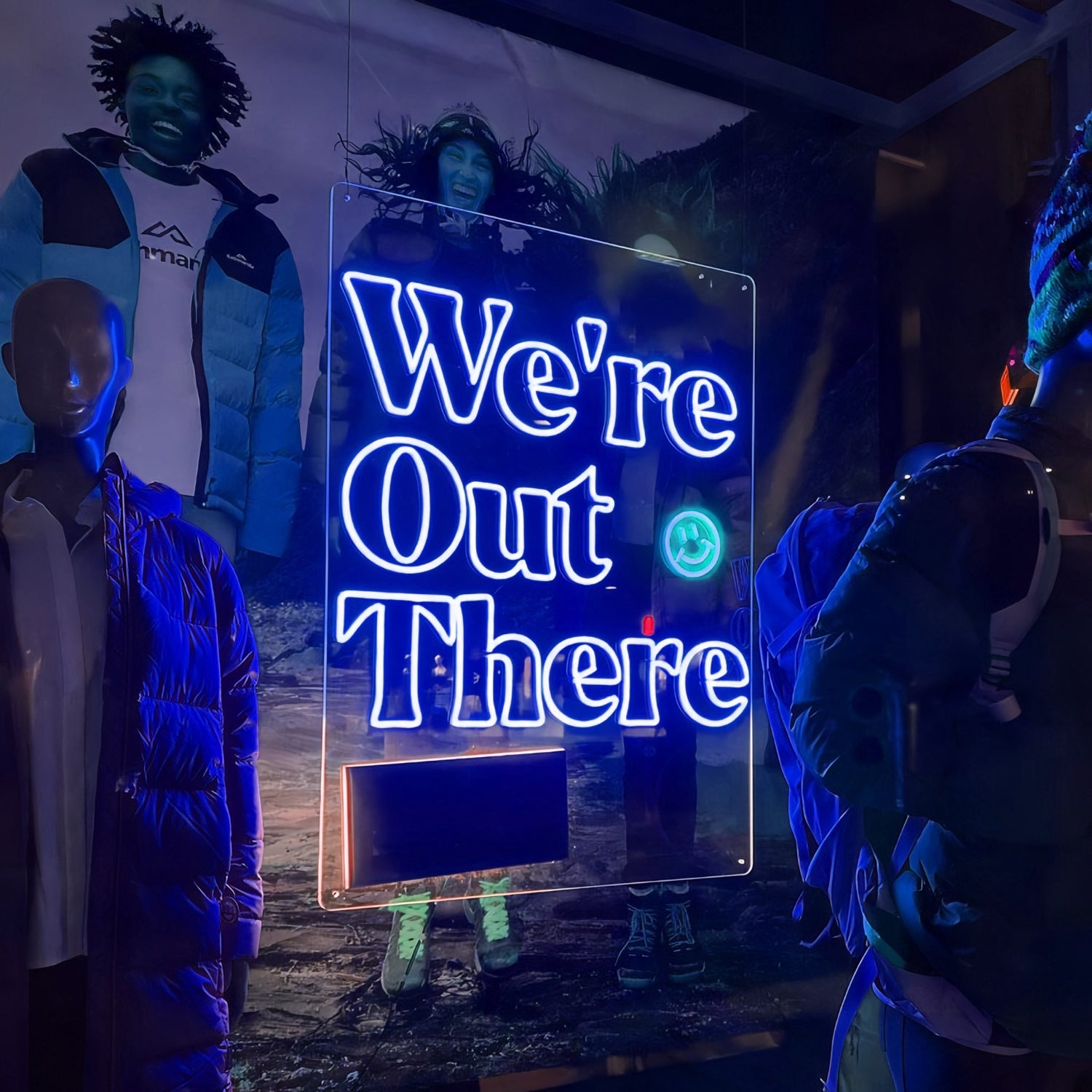 Were Out There Led Neon Sign Adventure Awaits With Neon Light | Shineneon