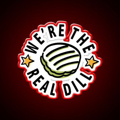 Were The Real Dill Fast Food Led Neon Sign For Burger Place Rgb Color - Shineneon