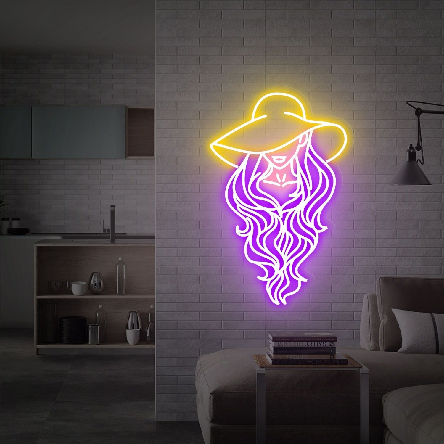 Western Decbars Home And Weddings Cowgirl Led Neon Sign - Shineneon
