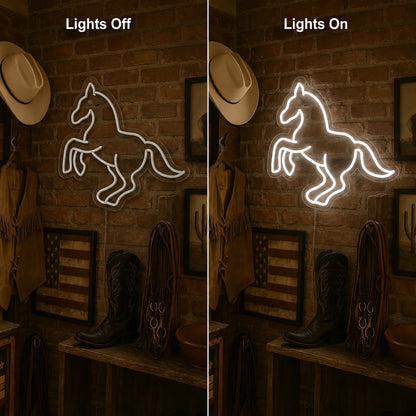 Western Horse LED Neon Sign main product image