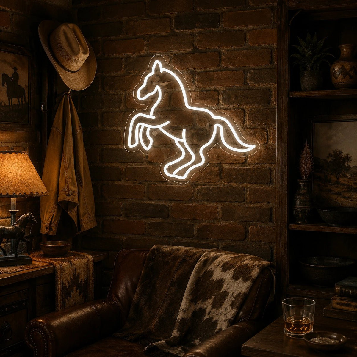 Western Horse LED Neon Sign - Shineneon