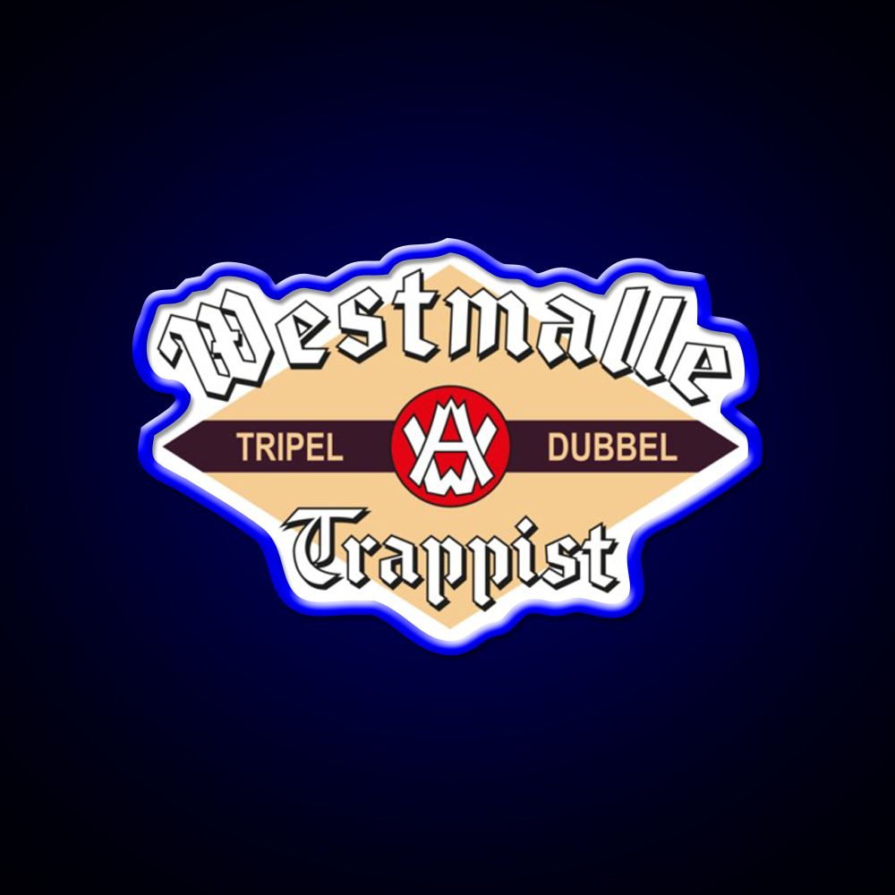 Westmalle Trappist Belgian Beer Logo Beer Bar Decor Led Neon Sign Rgb Color - LED neon sign view 5