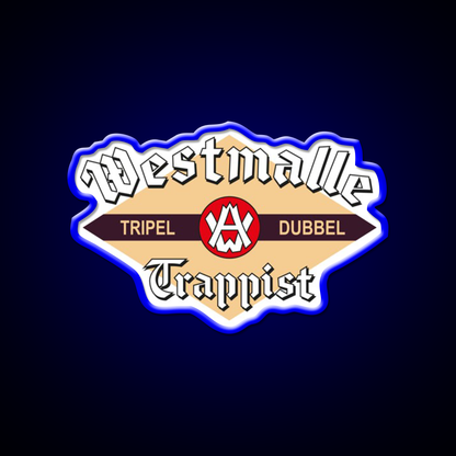 Westmalle Trappist Belgian Beer Logo Beer Bar Decor Led Neon Sign Rgb Color - LED neon sign view 5